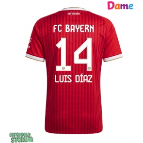 Bayern Munich Luis Diaz #14 Replika Hjemmebanetrøje Dame 2026-27 Kortærmet